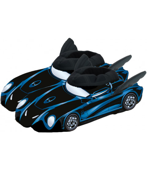 Batman – 3D Hausschuhe „Batmobil“