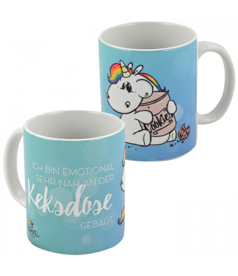 Pummel & Friends Tasse, "Keksdose", ca. 320ml, Keramik