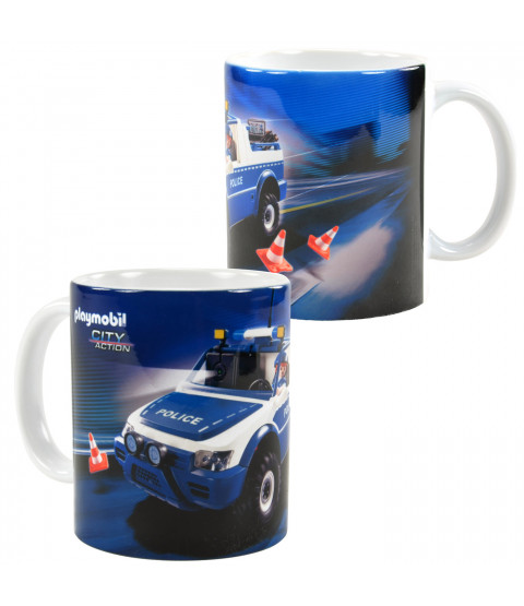 Playmobil - Tasse "Police", ca. 320 ml, Keramik