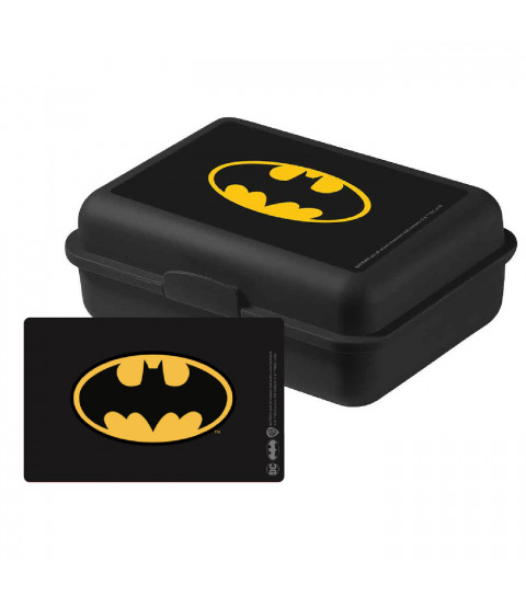 DC Comics - Brotdose Lunchbox "Batman" Polypropylene 17,5 x 12,8 x 6,9 cm