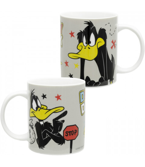 Looney Tunes Tasse "Duffy Duck", 320 ml, Porzellan