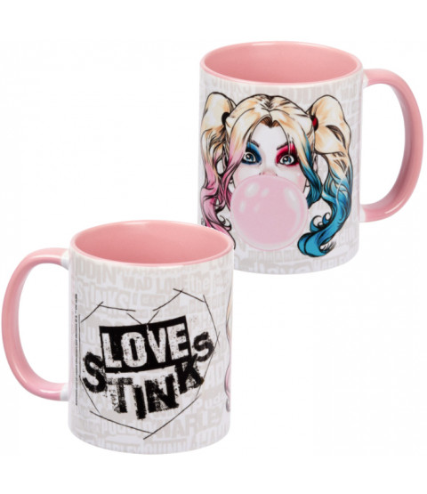 DC Comics - Tasse "Love stinks", 320 ml, Keramik