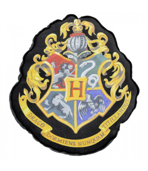 Harry Potter - Kissen "Hogwarts logo" ca. 37 x 32 cm