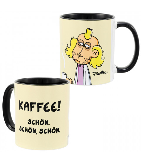 Ralph Ruthe - Tasse "Pete" 320ml, Keramik
