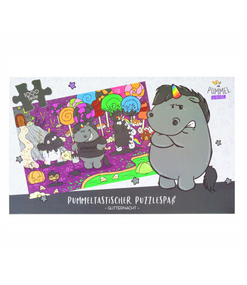 Pummel & Friends - Puzzle "Gummeleinhorn 1000 pcs", 1000 Teile 