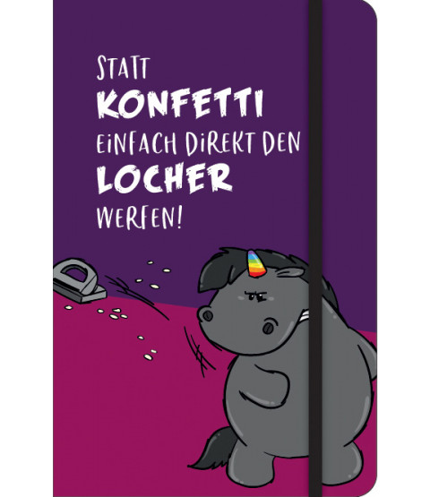 Pummel & Friends - Notizbuch Hardcover "Grummeleinhorn", DIN A5