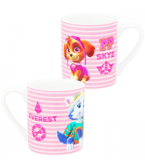 Paw Patrol - Tasse "Skye & Everest", 230 ml, Porzellan