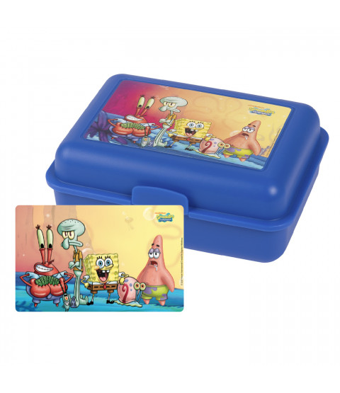 SpongeBob Schwammkopf - Brotdose - Lunchbox "All Stars", Polypropylene, 17,5x12,8x6,9cm