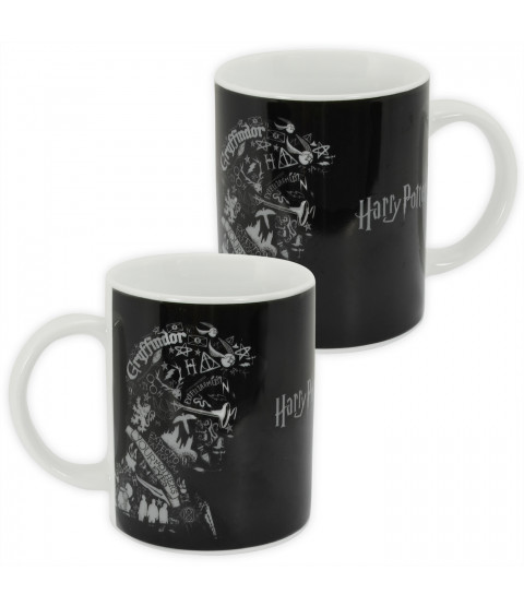 Harry Potter - Tasse "Silhouette", 320 ml, Porzellan