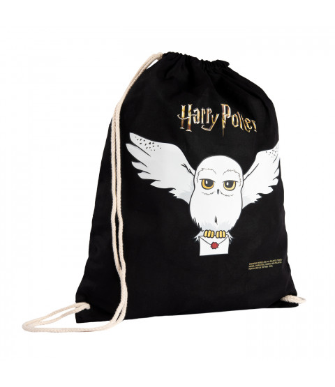 Harry Potter - Gym Bag "Hedwig", 37 x 46 cm, Baumwolle