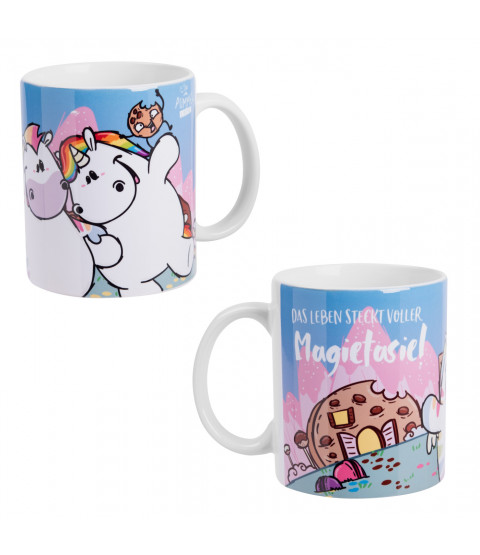 Pummel & Friends - Tasse Pummeleinhorn "Magietasie", 320 ml, Keramik