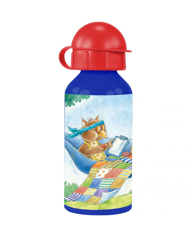 Der kleine Rabe Socke Trinkflasche"Hammock", Aluminium 400 ml