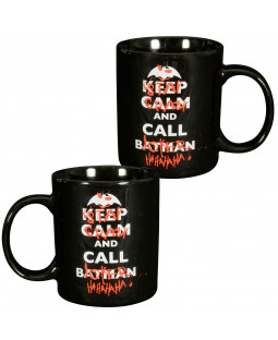Batman - Tasse - Porzellan, ca. 320ml "Keep Calm"