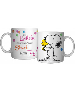 The Peanuts Tasse "Ein Lächeln", ca. 320 ml, Keramik