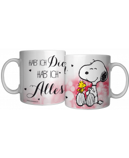 Snoopy Tasse "Hab ich dich"