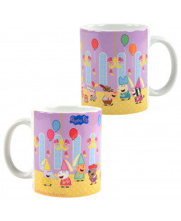 Peppa Pig - Tasse "Party", ca. 320 ml, Keramik