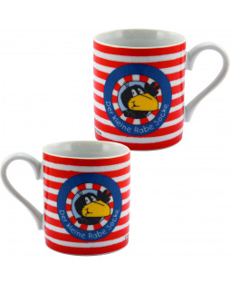 Der kleine Rabe Socke - Tasse "Logo", in Geschenkbox, 230 ml, Porzellan