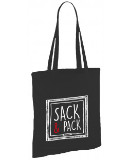 Tacheles - Stoffbeutel Tasche "Sack & Pack", 38 x 41 cm