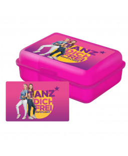 Spotlight - Brotdose Lunchbox "Tanz dich frei", Polypropylene, 17,5 x 12,8 x 6,9 cm