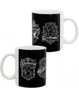 Harry Potter Tasse "Four Houses", 320 ml, Keramik