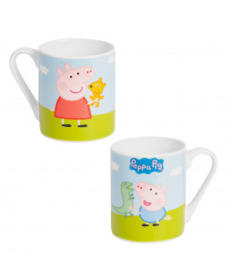 Peppa Pig - Tasse "Stofftiere", 230 ml, Porzellan