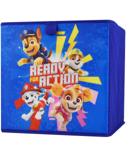 Paw Patrol - Aufbewahrungsbox "Ready for action", 30 x 30 x 30 cm, Polyester