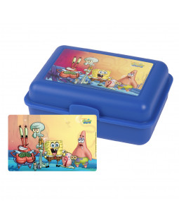 SpongeBob Schwammkopf - Brotdose - Lunchbox "All Stars", Polypropylene, 17,5x12,8x6,9cm