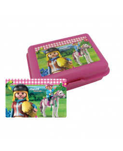 Playmobil - Brotdose - Lunchbox "Country", Polypropylene, 17,5x12,8x6,9cm