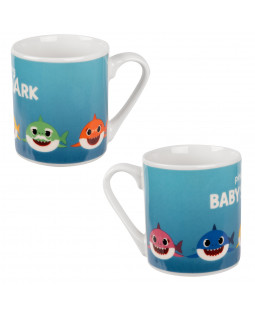 Baby Shark Tasse "5 Sharks", 230 ml, Porzellan