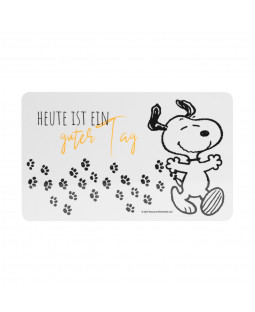 The Peanuts Frühstücksbrettchen "Heute ist ein guter Tag", Resopal, 23,5 x 14,5 cm