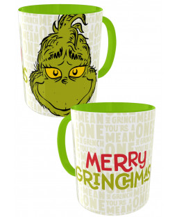 The Grinch -  Tasse - " Merry Grinchmas- inner green" - 320 ml 