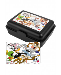 Looney Tunes - Brotdose - Lunchbox "Family", Polypropylene, 17,5 x 13,1 x 6,8 cm