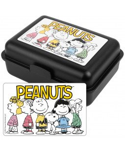 The Peanuts - Brotdose - Lunchbox "Family", Polypropylene 17,5 x 12,8 x 6,9 cm 