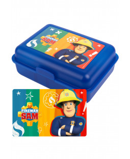 Fireman Sam - Brotdose - Lunchbox "Sam", Polypropylene, 17,5x12,8x6,9cm