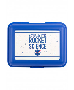NASA - Brotdose "rocket science", Polypropylene, 17,5 12,8 x 6,9 cm