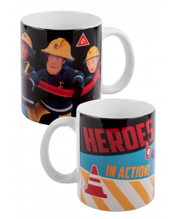Fireman Sam - Tasse "Heroes in Action", ca. 320 ml, Keramik 