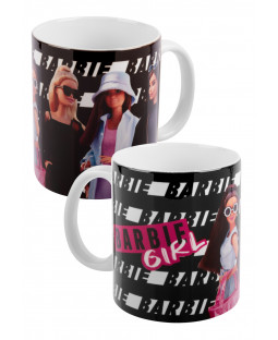 Barbie - Tasse "Barbie girl, black", 320 ml, Keramik