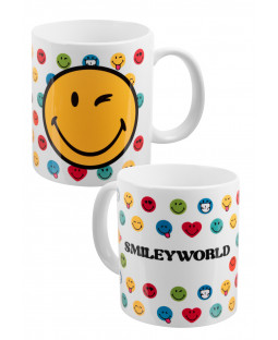 Smiley - Tasse "Smileyworld", 320ml, Porzellan