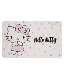Hello Kitty - Frühstücksbrettchen "Konfetti", 23,5 x 14,5 cm 