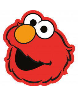 Sesamstraße - Kissen "Elmo"  - ca. 37 x 26 cm, rot