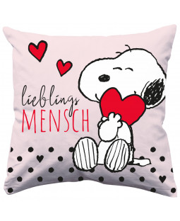 The Peanuts - Kissen "Lieblingsmensch", 30 x 30 cm