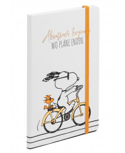 The Peanuts - Notizbuch Hardcover "Abenteuer ", 20,9 x 13,3 cm