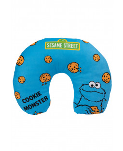 Sesame Street - Cushion Travel "Cookie", 35 x 40 cm