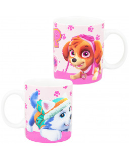 Paw Patrol Tasse, "Skye & Everest Paws", 320ml, Porzellan